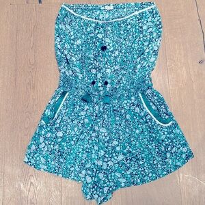 POUPETTE ST BARTH Floral Print Romper
Size: L